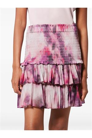 Gonna Corta Con Volant In Voile Di Cotone Naomi MARANT ÉTOILE | JU0022FAD1J13E40PK